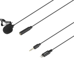 Lightning mikrofon till mobil, Boya Lavalier BY-M2