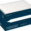 Liljeholmens kronljus, vita, 30-pack, 100 procent stearin