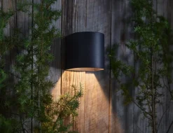 Liten fasadbelysning solcell, downlight Northlight