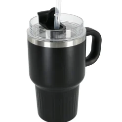 Liten termosmugg med sugrör, 0,6 liter