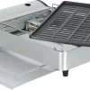 Liten portabel gasolgrill med keramisk beläggning