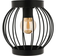 Liten solcellslykta metall Northlight, 15,5 x 16 cm