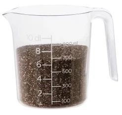 Litermått i plast, 1 liter