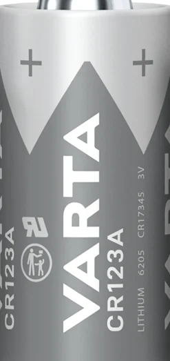 Litiumbatteri VARTA CR123A, 10-pack
