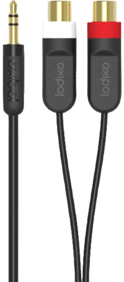 Ljudkabel 3,5 mm Exibel