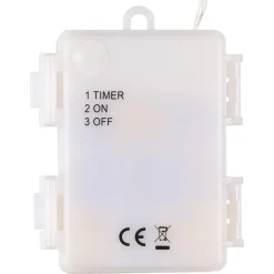 Ljusdekoration julpaket LED varmvit 22,5 cm Northlight