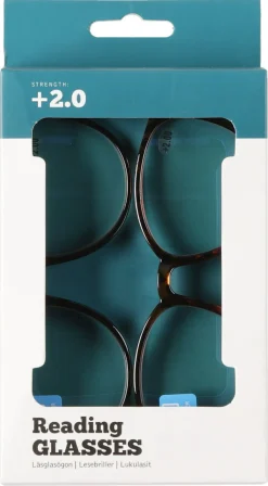Läsglasögon med blåljusfilter, 2-pack