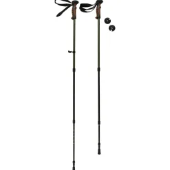 Lätta, hopfällbara gåstavar i kolfiber, 67-135 cm