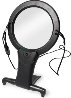 Lupp med lampa och halsband