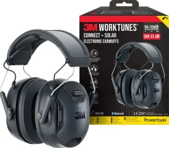 3M WorkTunes Connect + Solar hörselkåpor med Bluetooth