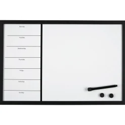 Magnetisk whiteboard veckoplanering, 60x40 cm