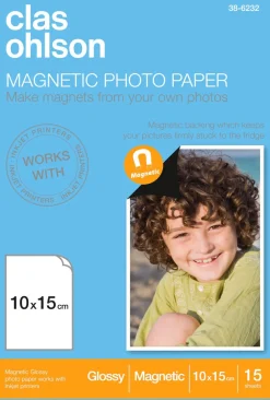 Magnetiskt fotopapper Clas Ohlson