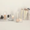 Makeup organizer 4 fack, klar plast