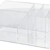 Makeup organizer 8 fack, sminkställ i klar plast