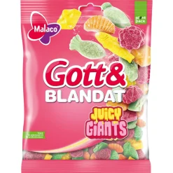 Malaco Gott & Blandat Juicy Giants, 480 g