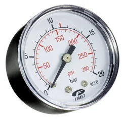 Manometer 0-20 bar, R 1/4"