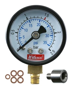 Manometer 2,5 bar Wilesco, M6/M5