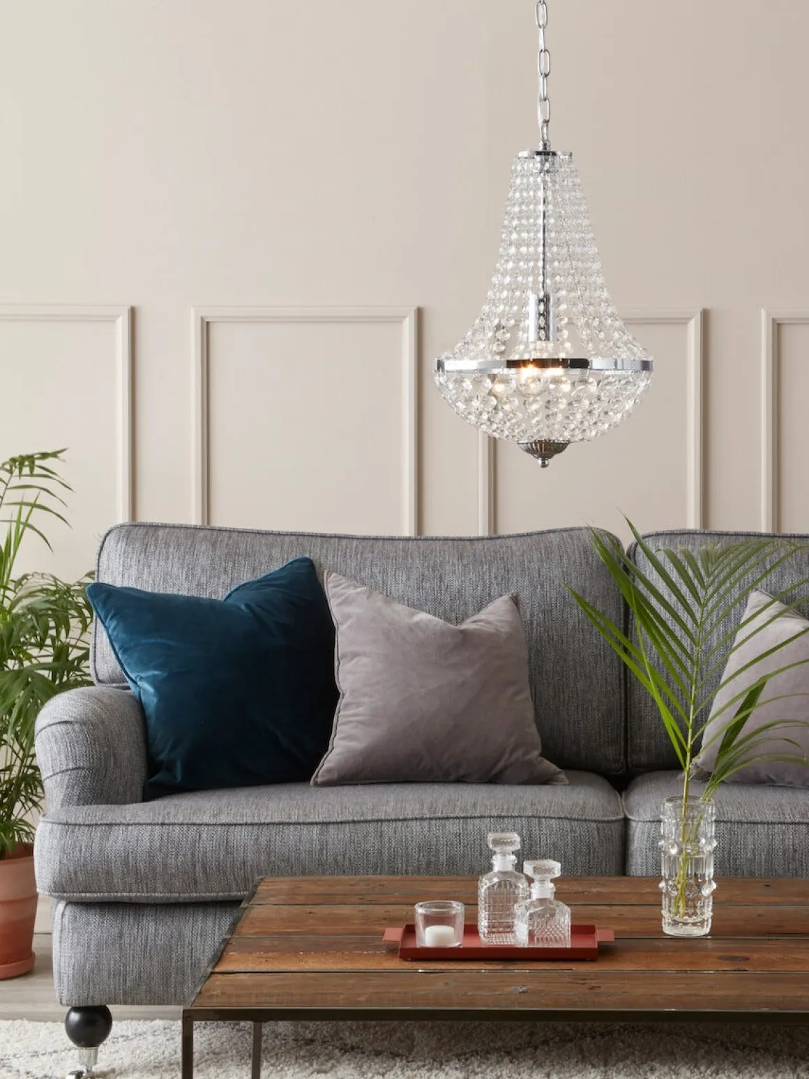 Markslöjd Gränsö kristallkrona 30 cm E27