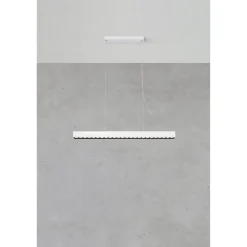 Markslöjd Plano taklampa kontor, dimbar, vit, 95 cm