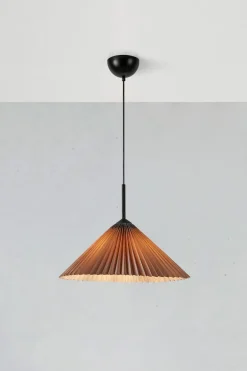 Markslöjd Plisado plisserad taklampa grå, 50 cm