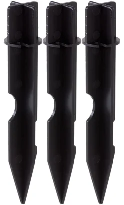 Markspjut 24 mm till solcellslampa, 3-pack