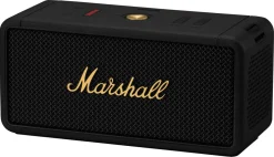 Marshall Middleton bärbar högtalare, svart/mässing