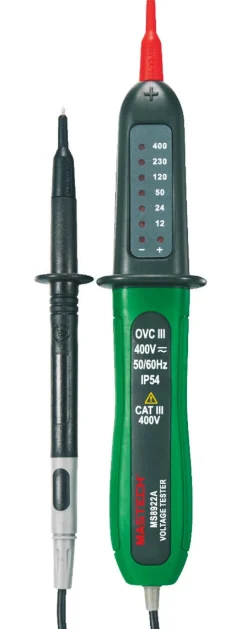 Mastech spänningsprovare 12 V till 400 V