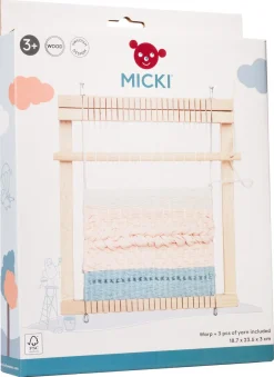 Micki vävram med garn, för barn från 3 år