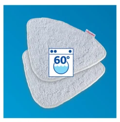 Mikrofiberdukar till Vileda Steam Plus ångmopp, 2-pack