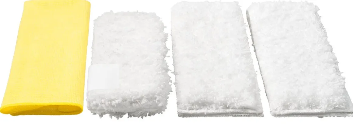 Mikrofiberdukar kök till Kärcher ångtvätt Easyfix, 4-pack