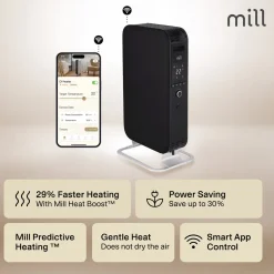 Mill Gentle Air oljeelement med WiFi 1500 W