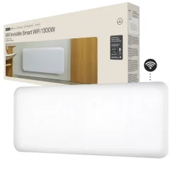 Mill Invisible Smart WiFi element Gen 4, vit, 1300 W