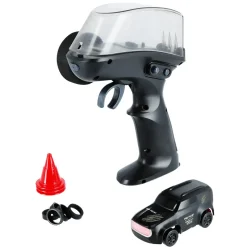 Mini radiostyrd bil svart med handkontroll, från 6 år