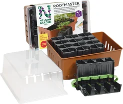 Minidrivhus Rootmaster, plats för minst 32 plantor