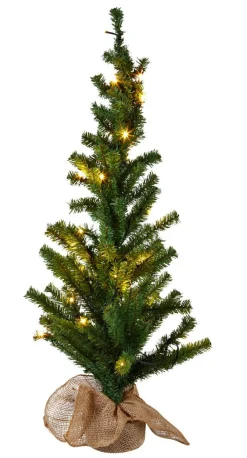Minigran med LED-belysning Northlight