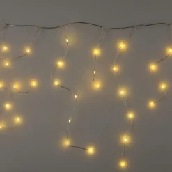 Mini LED istappsslinga varmvit, förlängning 2,5 m