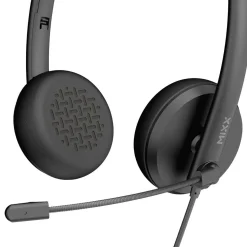 Mixx H1u headset med mikrofon för PC, USB-A, svart