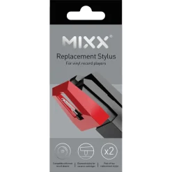 Mixx keramisk reservnål till skivspelare, 2-pack