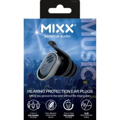 Mixx Music öronproppar silikon för konsert, 21 dB