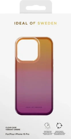 Mobilskal för iPhone 15 Pro, Ideal of Sweden Clear Case
