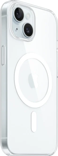 Mobilskal med MagSafe för iPhone 15, Apple Clear Case