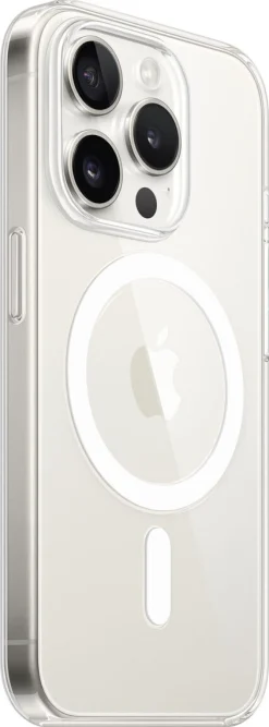 Mobilskal med MagSafe för iPhone 15 Pro, Apple Clear Case