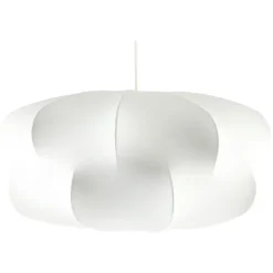 Molly taklampa textilskärm E27 vit 63 cm, Northlight