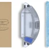 Moppset Ecovacs DO3G-KTB