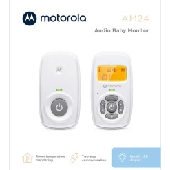 Motorola AM24 trådlös babymonitor 760310