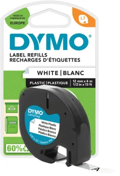 Märkband plast Dymo LetraTag