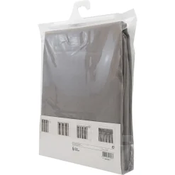 Mörkläggande gardin Blackout, ljusgrå, 1-pack