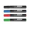 Märkpenna rund spets, 4 färger, 4-pack