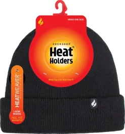Mössa Heat Holders, herr svart