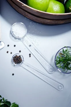 Måttsats i plast, 5 delar